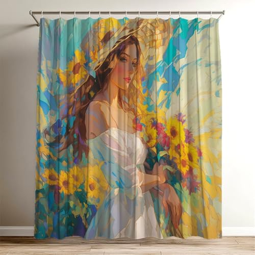 Duschvorhang Schönheit, Duschvorhang Regenschirm 180 x 200 cm, Duschvorhänge Badewannenvorhang Shower Curtain mit 12 Duschvorhangringen, Wasserdicht Duschvorhänge, Bad Vorhang für Badezimmer Wy-654 Duschvorhang Schönheit, Duschvorhang Regenschirm 180 x 200 cm, Duschvorhänge Badewannenvorhang Shower Curtain mit 12 Duschvorhangringen, Wasserdicht Duschvorhänge, Bad Vorhang für Badezimmer Wy-654 von Suuiizaa