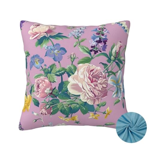 Kissenbezug 60x60 cm, Sofa Kissen Lila DekoKissen, Herbst Zierkissenbezüge, Kissenhülle Doppelseitig, Weicher Kuschelkissen, Couch Kissen Blume Cushion Cover, für Auto Zimmer Deko Wohnzimmer -OZ231 Kissenbezug 60x60 cm, Sofa Kissen Lila DekoKissen, Herbst Zierkissenbezüge, Kissenhülle Doppelseitig, Weicher Kuschelkissen, Couch Kissen Blume Cushion Cover, für Auto Zimmer Deko Wohnzimmer -OZ231 von Suuiizaa