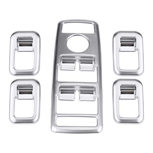 Autofenster Schalter Abdeckung Abdeckung, Autotür Fenster Schalter Panel Abdeckung Zierrahmen Dekoration Chrom Autofenster Schalter Abdeckung Abdeckung, Autotür Fenster Schalter Panel Abdeckung Zierrahmen Dekoration Chrom von Suuonee