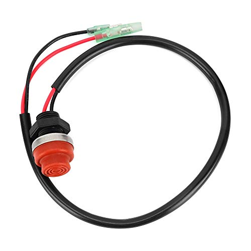 Start Stop Schalter Druckknopfschalter, Start Stopp Schalter Keyless Druckknopf für Marine Boat Yatch Außenborder von Suuonee
