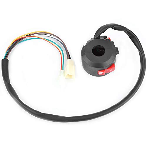 Suuonee Motorrad Lenkerschalter, Motorrad Linker Lenkerschalter Start ON-OFF Lichtschalter für ATV Quad von Suuonee
