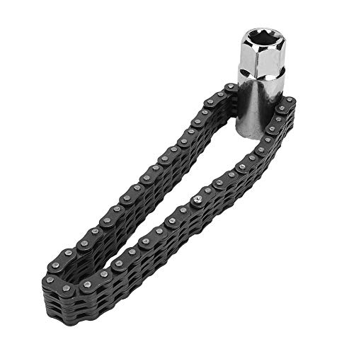 Suuonee Ölfilterreparatur, 14cm Hochleistungskettenölfilterschlüsselentfernung Universal Auto Autoreparaturwerkzeuge von Suuonee