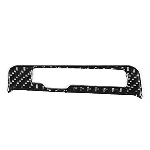 Suuonee Schalthebelabdeckung Aufkleber, Carbon Schalthebelabdeckung Dekoration Aufkleber Kit für B8 von Suuonee