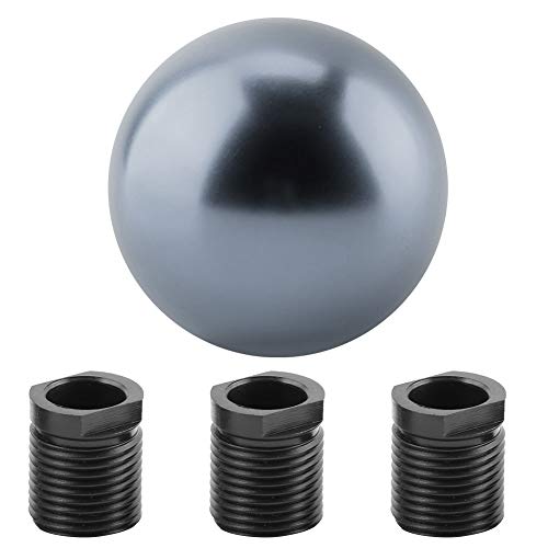 Suuonee Schaltknauf, Auto Universal-Schaltknauf Schaltkopf Runde Kugel Form Fünf Farbe(Titan) von Suuonee