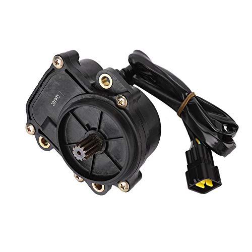 Suuonee Vorderachsdifferential Motor, Vorderachsdifferential Getriebemotor Assy für CF400 CF450 450ccm Motor, Schwarz von Suuonee
