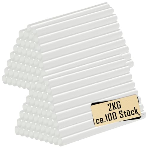 Suusolny 100 Stück ca. 2KG Heißklebesticks Heißklebestifte Transparente Schnelltrocknend 11x200mm Universelle Heißklebepistole Sticks DIY Ersatzsticks Transparent für Heimwerker Heißklebepistolen Suusolny 100 Stück ca. 2KG Heißklebesticks Heißklebestifte Transparente Schnelltrocknend 11x200mm Universelle Heißklebepistole Sticks DIY Ersatzsticks Transparent für Heimwerker Heißklebepistolen von Suusolny