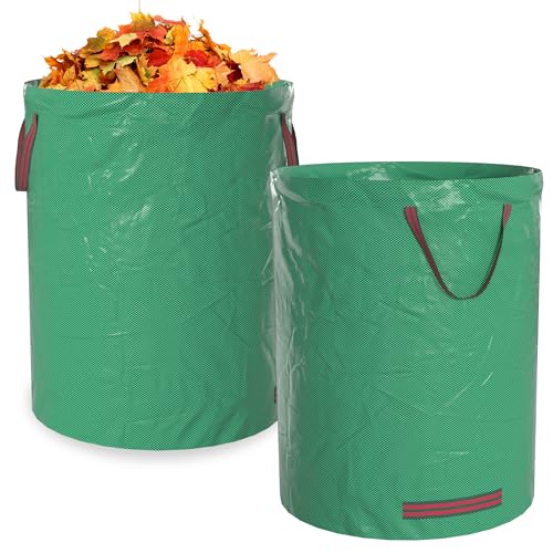 Suusolny 2X 500L Gartenabfallsack mit Griffe Gartensack Selbststehend Laubsack faltbar Abfallsack für Gras Laub Gartenabfall Gartenabfallsäcke wasserdicht Camping-Recyclingbeutel für Blätter Müll Suusolny 2X 500L Gartenabfallsack mit Griffe Gartensack Selbststehend Laubsack faltbar Abfallsack für Gras Laub Gartenabfall Gartenabfallsäcke wasserdicht Camping-Recyclingbeutel für Blätter Müll von Suusolny