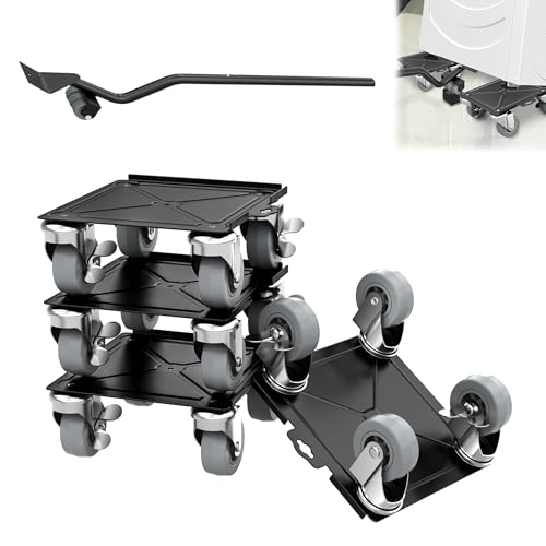 Suusolny 4 Stück Möbelroller Möbeltransportrollen Transportrollen Möbel Transportrollen Set Umzughelfer Möbeltransporthilfe Umzugshelfer Möbelheber mit Lastenhebe und Anti-Rutsch-Pad-Aufkleber 454KG Suusolny 4 Stück Möbelroller Möbeltransportrollen Transportrollen Möbel Transportrollen Set Umzughelfer Möbeltransporthilfe Umzugshelfer Möbelheber mit Lastenhebe und Anti-Rutsch-Pad-Aufkleber 454KG von Suusolny