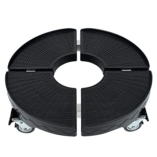 Suusolny Schwarz Pflanzenroller Blumenroller Einstellbar Ø 39-52cm bis 300 kg Untersetzer Pflanzentopf Blumentopf Blumentopfständer für Außenbereich Innenbereich Suusolny Schwarz Pflanzenroller Blumenroller Einstellbar Ø 39-52cm bis 300 kg Untersetzer Pflanzentopf Blumentopf Blumentopfständer für Außenbereich Innenbereich von Suusolny