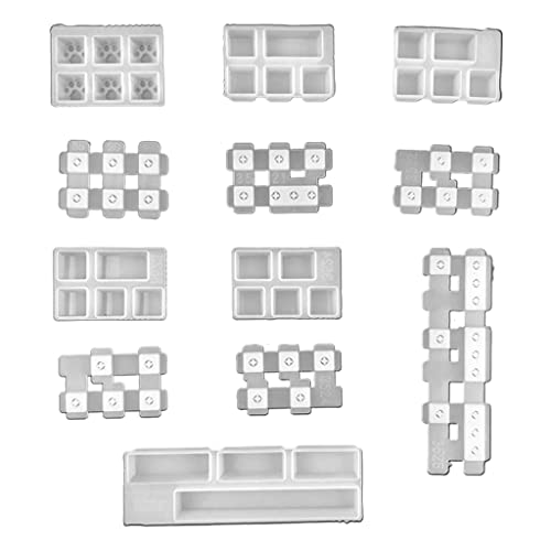 Katzenpfote Mechanische Gaming-Tastatur Tastenkappen Silikonformen Set, Resin Gießharz Epoxidharz Formen Set DIY Resin Silikonform Resin Mold Gießformen Katzenpfote Mechanische Gaming-Tastatur Tastenkappen Silikonformen Set, Resin Gießharz Epoxidharz Formen Set DIY Resin Silikonform Resin Mold Gießformen von Suweqi