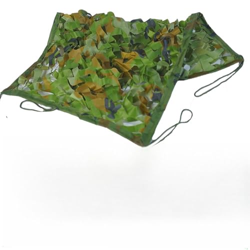 Suwooy Tarnnetz Sonnenschutz, Militärwaldjagd Tarnung Net, Sichtschutz, Freizeitbar Garten Pergola Dach Schatten Camouflage Netz, Leicht Und Langlebig,Jungle-2x3m(6.6 * 9.8ft) von Suwooy