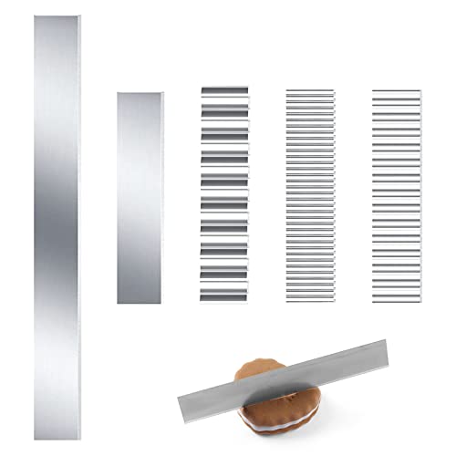 Suxgumoe Polymer Clay Cutters, 5 Stück Edelstahl Flexible Clay Cutter Blade Slicer Schneidewerkzeuge für Clay Shaping Modeling Sculpting DIY Ceramic Pottery Craft, Straight und Wave Suxgumoe Polymer Clay Cutters, 5 Stück Edelstahl Flexible Clay Cutter Blade Slicer Schneidewerkzeuge für Clay Shaping Modeling Sculpting DIY Ceramic Pottery Craft, Straight und Wave von Suxgumoe