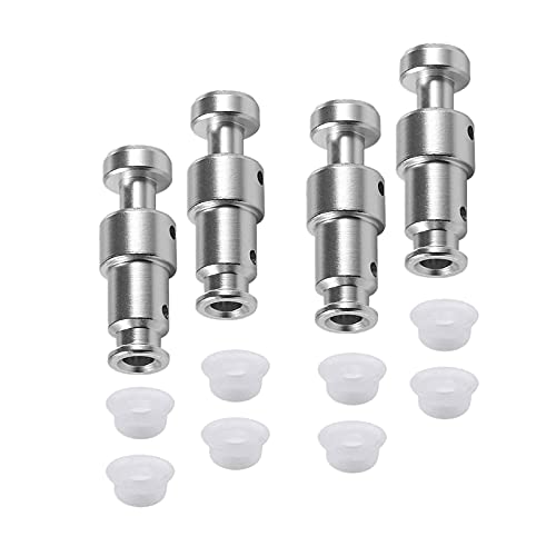 Suxgumoe Schwimmerventil- und Dichtungssatz, 4-TLG. Instant-Pot-Schwimmerventil mit 8 Dichtungsdichtungen Schnellkochtopf-Ersatzteile für Duo 3, 5, 6 Qt Duo Plus 3, 6 Qt Ultra 3, 6, 8 Qt Lux 3 Qt von Suxgumoe
