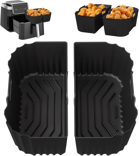 Suyoo Silikonform für Heißluftfritteuse, Heißluftfritteusen Zubehör für Philips 6,2 L NA230, Ninja AF180EU Max Pro 6,2 L, Cosori TurboBlaze 5,5 L/6,0 L/6,2 L (1PCS) von Suyoo