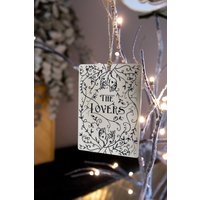 Die Liebenden Tarot Weihnachtsbaum Dekoration von SuzanneOddyDesign