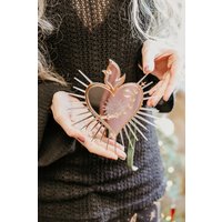 Sacred Heart Weihnachtsbaumspitze von SuzanneOddyDesign