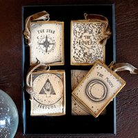 Tarot Rahmen Weihnachtsbaum Ornament von SuzanneOddyDesign