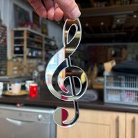Violinschlüssel-Verzierung - Musik-Liebhaber-Geschenk Oder Lehrer-Anerkennung | Note Weihnachtsschmuck Studio Decor Andenken Violinschlüssel-Verzierung - Musik-Liebhaber-Geschenk Oder Lehrer-Anerkennung | Note Weihnachtsschmuck Studio Decor Andenken von SuzanneOddyDesign