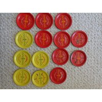 Untersetzer Von Neun Toaster Sprachen Länder 14 Vintage Metall | #1056 von Suzannesgold