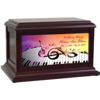 Pianisten-Gedenk-Urne - Erwachsenen Musik Feuerbestattung Urne von SuzieQUrns