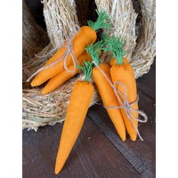 stoff Möhre 3Er Set Ostern Möhren Korbfüller Tiered Tablett Dekor Frühling Kranzfüller Ostergeschenk Osterdeko Мanteldecor von SvitdollStudio