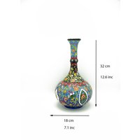 Blaue Handgemachte Keramik Vase, Dekorative Vase Dekor, Muttertagsgeschenk von SvonyHome