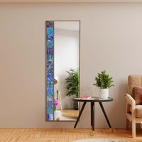 Dekorativer Spiegel, Fliesenspiegel, Wohnkultur-Spiegel, Boho-Spiegel, Stein-Spiegel, Wandbehang-Spiegel von SvonyHome