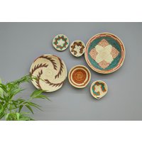Escoba Boho 6Er Set Korb - Nachttisch Dekoration Wohnzimmer Accessoires Muttertagsgeschenk Weihnachtsgeschenk von SvonyHome
