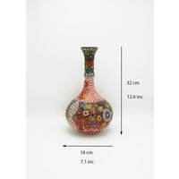 Handgemachte Keramik Vase, Bunte Modern, Einzigartiges Geschenk, Hochzeitsgeschenk, Haus Wärmendes Geschenk von SvonyHome
