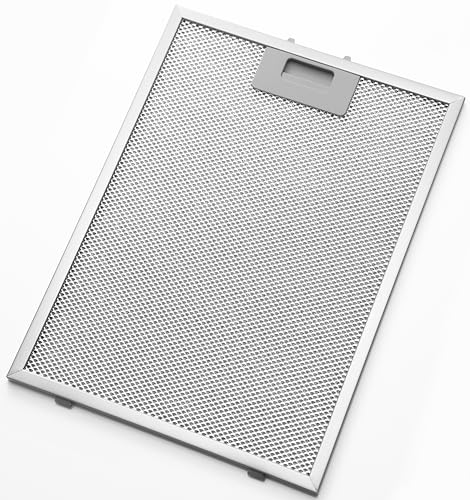 Premium Dunstabzugshauben Fettfilter Metallfilter kompatibel mit Samsung NK36M7070VS, KitchenAid KCDP 9050 - Ersatz für 405525042-9 (Rechteckig, 305x267x9mm) von Svoyon