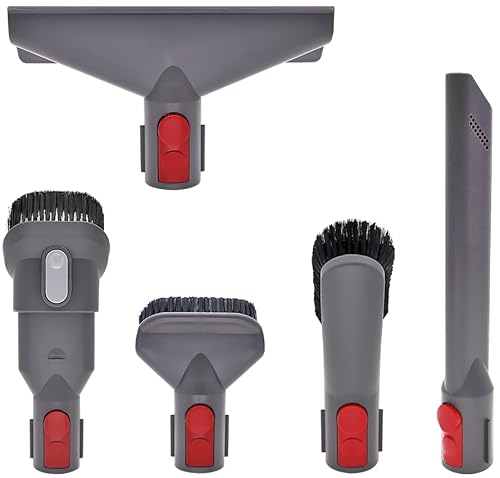 Premium Universal Düsen- und Zubehörset kompatibel mit Dyson Staubsauger V8, V10, SV10, V11, SV11, V15, Gen5 Detect. All-in-One Lösung für Zuhause und Fahrzeuginnenraum Premium Universal Düsen- und Zubehörset kompatibel mit Dyson Staubsauger V8, V10, SV10, V11, SV11, V15, Gen5 Detect. All-in-One Lösung für Zuhause und Fahrzeuginnenraum von Svoyon