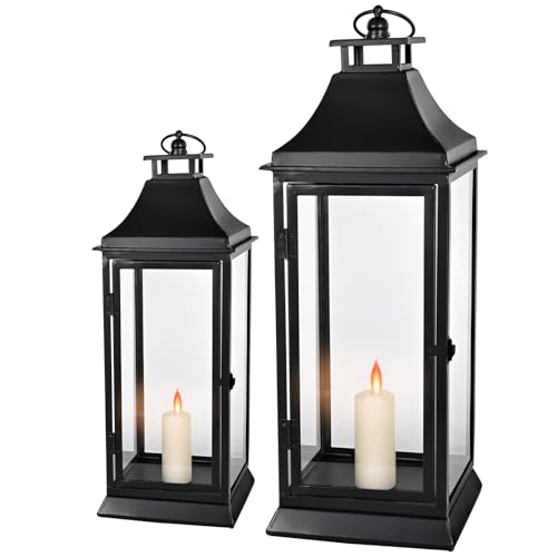Metall Kerzenlaterne 2er Set von SwallowLiving