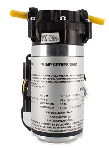 Membranpumpe Aquatec CDP 8900 für Umkehrosmose und Wasserspender Schnellanschluss 3/8 Zoll Made in Italy kompatibel mit CDP 8800 und CDP 8800N von Swan