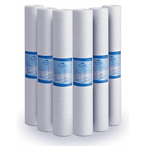 Swan Sedimentfilter 20 Zoll 10 Mikron Ultrafiltration - 6 Stück von Swan