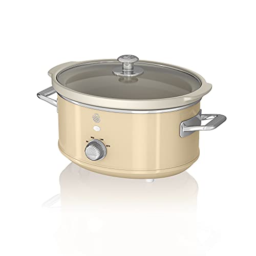 Swan 3,5l Retro Kocher, cremefarben von Swan