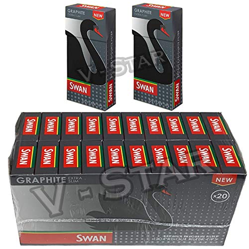 Swan Extra Slim Filtertips Original (Graphit Extra Slim) von Swan