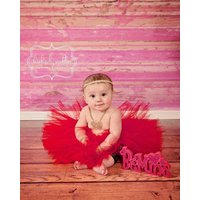 Neupreis 4Ft X 6Ft Vinyl Fotografie Kulisse/Rosa Verwittertes Holz Custom Photo Prop von SwankyPrints
