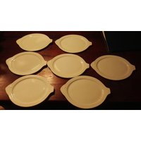 Gerold Porzellan Bavaria West Germany Borden in Vorm Van Vis 7 X von SwansboroughVintage