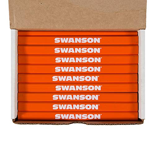 Swanson Tool CP700B Zimmermannsbleistift, 72 Stück, Gelb Swanson Tool CP700B Zimmermannsbleistift, 72 Stück, Gelb von Swanson