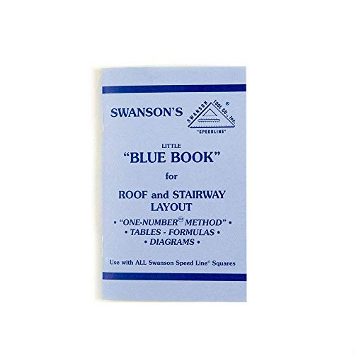 Swanson Werkzeug p0110 Little Blue Buch der Anleitung für Dach und Treppe Layout Swanson Werkzeug p0110 Little Blue Buch der Anleitung für Dach und Treppe Layout von Swanson