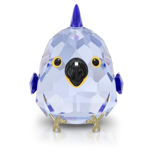 Swarovski All you Need are Birds Blauer Ara, Ornament mit Strahlendem Swarovski Kristall von Swarovski