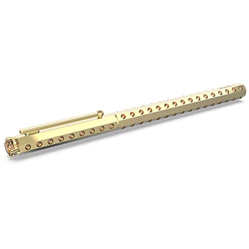 Swarovski Damen-Kugelschreiber Metall Swarovski-Kristall One Size Gelb 32021006 von Swarovski