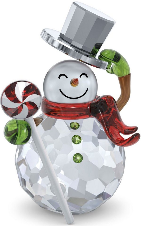 Swarovski Dekofigur Holiday Cheers Dulcis Snowman, Schneemann, 5655434 (1 St), Swarovski® Kristall von Swarovski