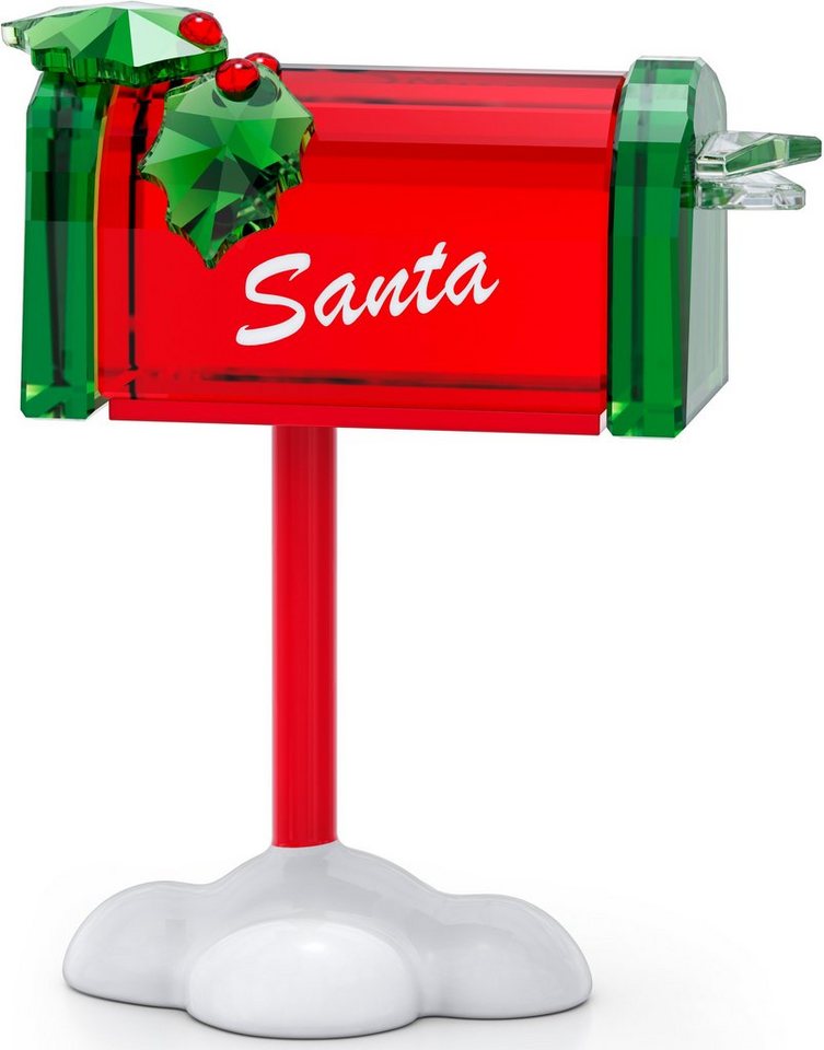 Swarovski Dekofigur Holiday Cheers Santas Briefkasten, 5630338 (1 St), Swarovski® Kristall von Swarovski