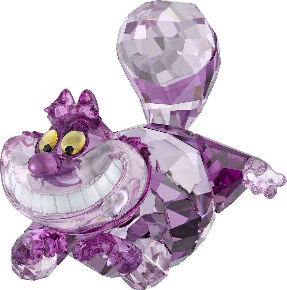 Swarovski Dekofigur Kristallfigur Sammelfigur Alice Cheshire Cat Grinsekatze (1 St), Swarovski® Kristall von Swarovski
