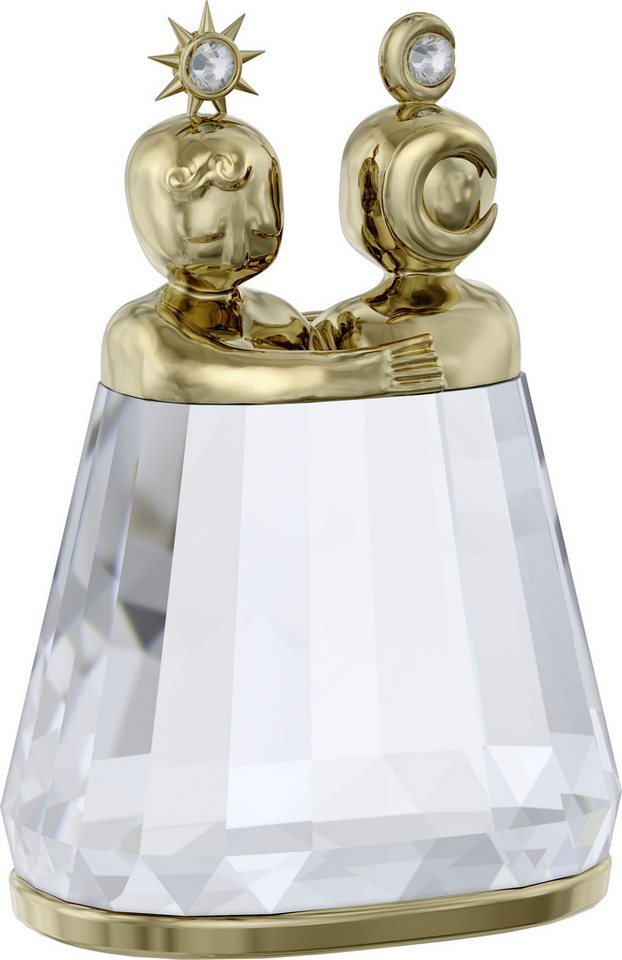 Swarovski Dekofigur Kristallfigur Sammelfigur Zodiac Zwillinge, 5670323 (1 St), Swarovski® Kristall von Swarovski