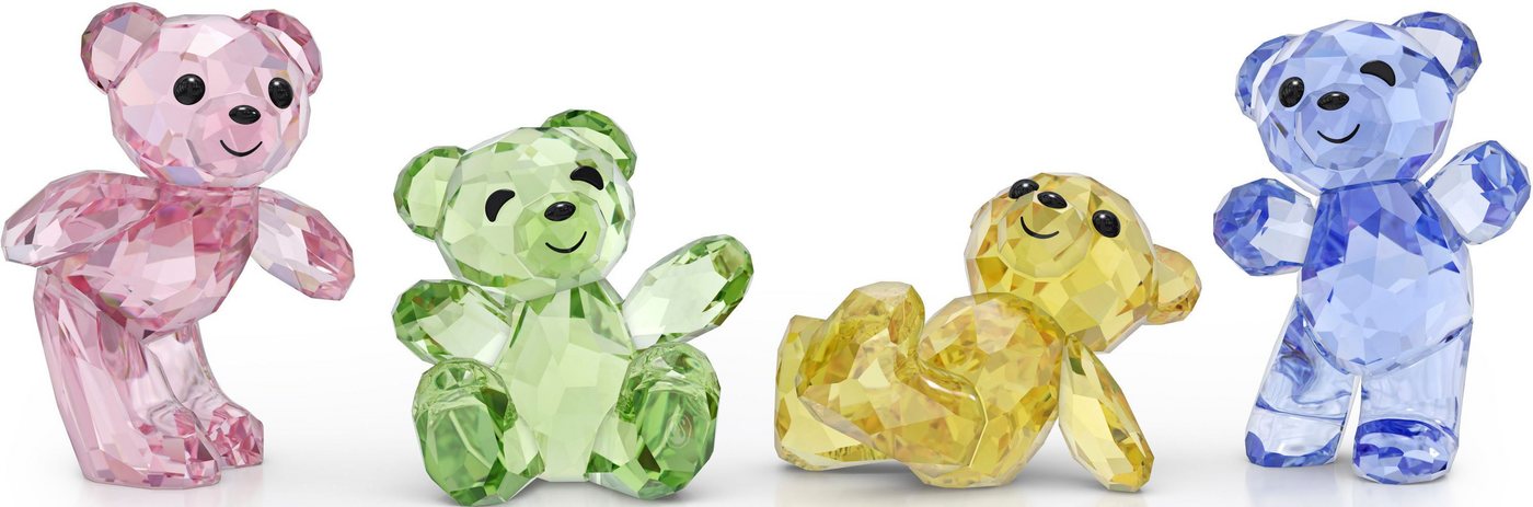 Swarovski Dekofigur Kristallfiguren Set Bärenfamilie Kris Bär 30. Jubiläumsset, 5636306 (4 St), Swarovski® Kristall von Swarovski