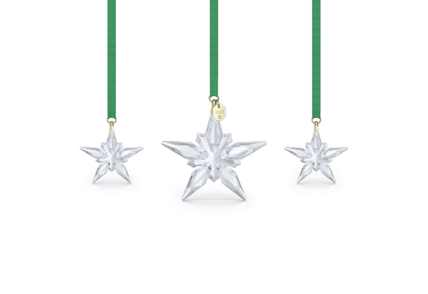 Swarovski Dekohänger Kristallfigur Sammelfigur Multipack Annual Edition Ornament Set 2025 (3 St., Set), Swarovski® Kristall von Swarovski