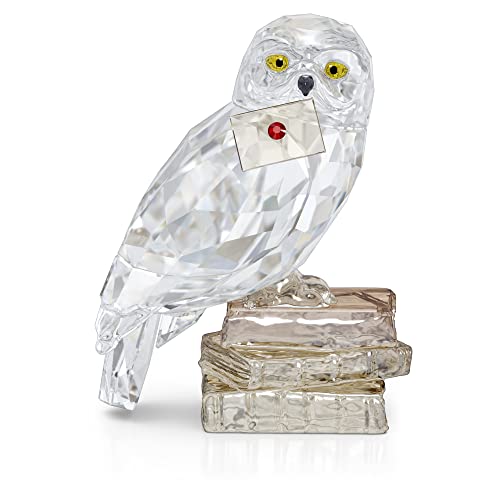 Swarovski Harry Potter Hedwig, Detailverliebte Schneeeule aus dem Harry-Potter-Universum in Brillantem Kristall von Swarovski