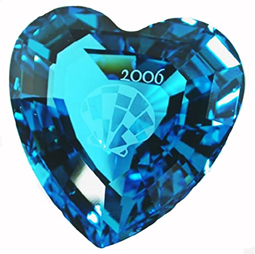 Swarovski Herz blau 2006 SCS Eternity Heart Blue 844184 AP von Swarovski